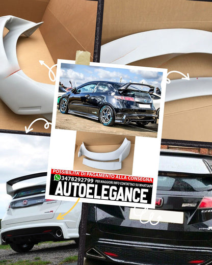 SPORTS SPOILER suitable for HONDA CIVIC MK8 VIII (2006-2011) 