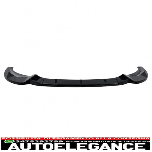 Labbro spoiler paraurti anteriore adatto per bmw x3 g01 x4 g02 (2018-2020) m sport pianoforte nero