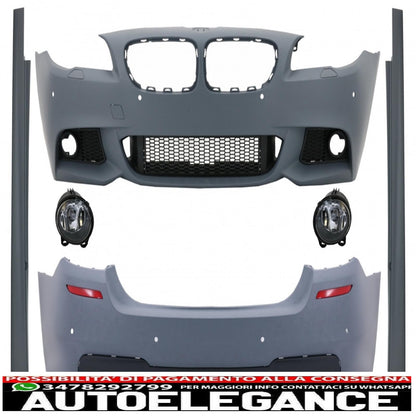 complete body kit suitable for bmw 5 series f10 (2011-2013) m-technik design 