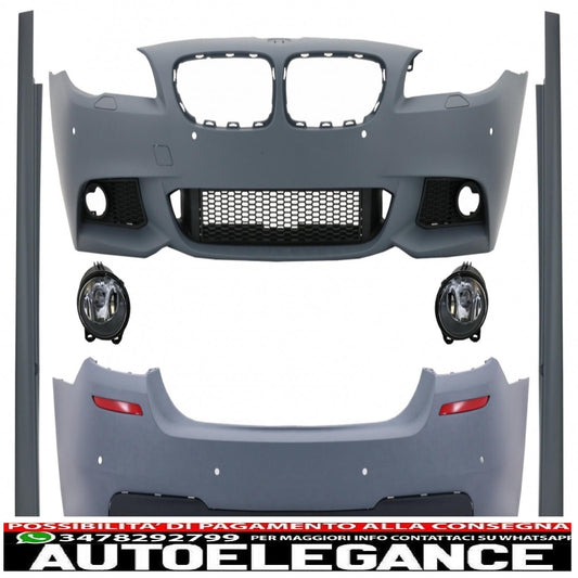 complete body kit suitable for bmw 5 series f10 (2011-2013) m-technik design 