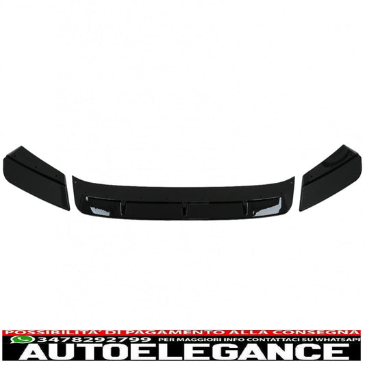 Labbro spoiler paraurti anteriore adatto per bmw x3m g01 x4m g02 (2018-2020) m sport piano nero