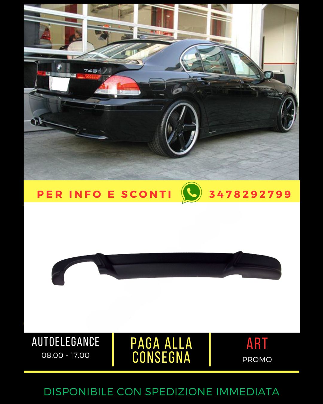 ✨DIFFUSER suitable for BMW 7 E65 2001-2005✨