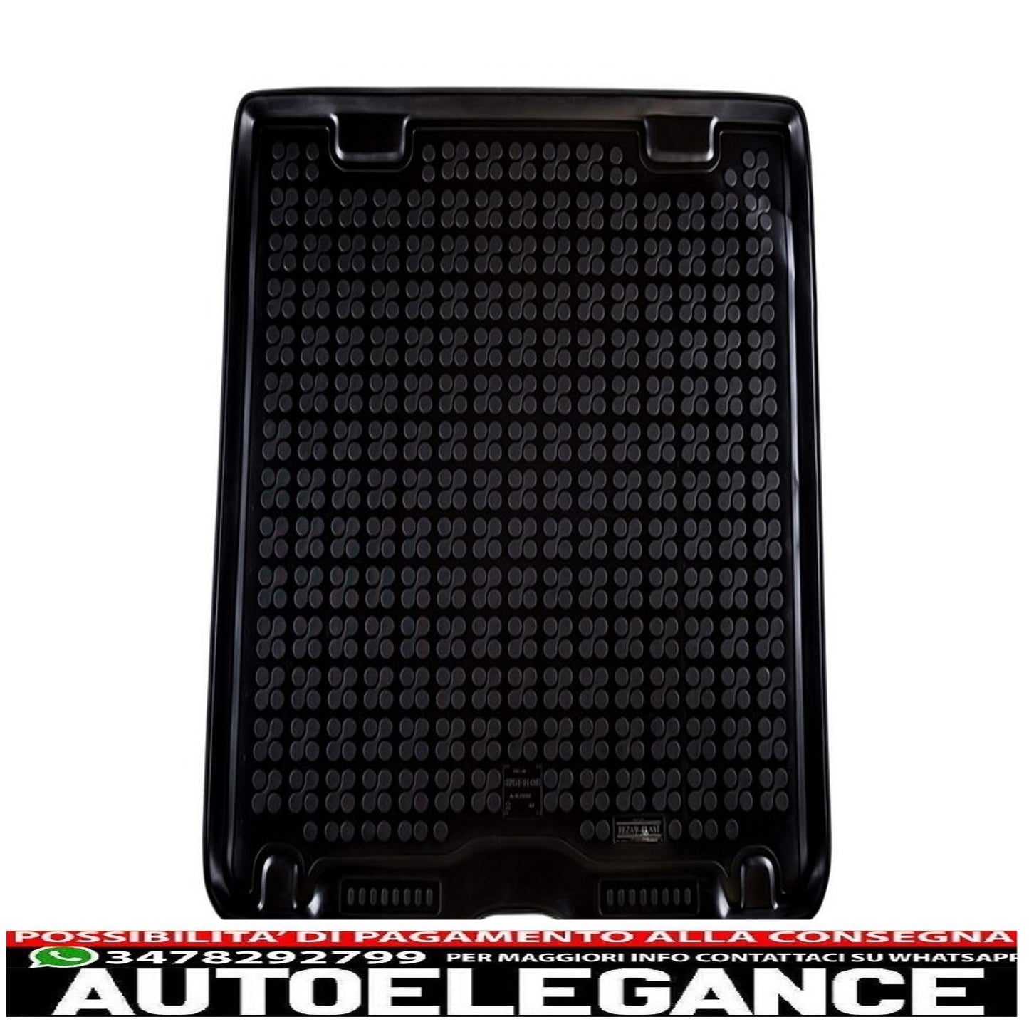 Tappetino bagagliaio in gomma nero adatto per bmw serie 5 f11 touring 2010+