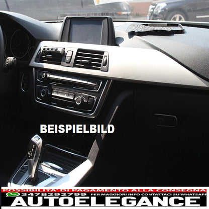 Glossy black center console frame for bmw 3 series f30 and f31 - show original titleText Original Glossy black center console frame for bmw 3 series f30 and f31