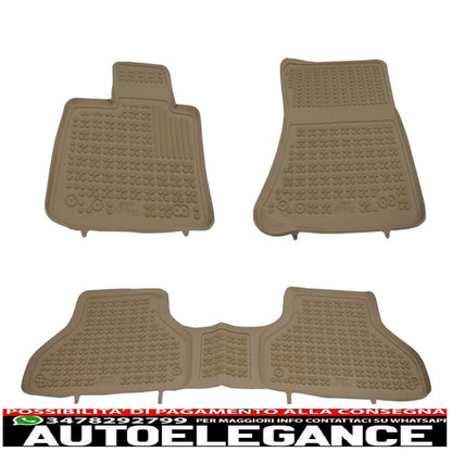 Beige mat suitable for bmw x5 e70 2006-2013, x6 e71 2008-2014