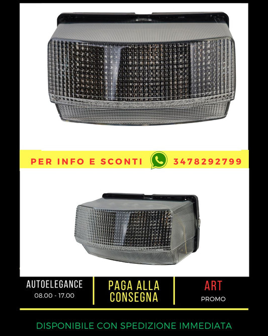✨Fanale a LED in vetro trasparente per Yamaha FZR 1000 91-95✨
