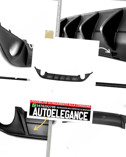 DIFFUSORE adatto per VW Golf 7 VII 2012 – 2020