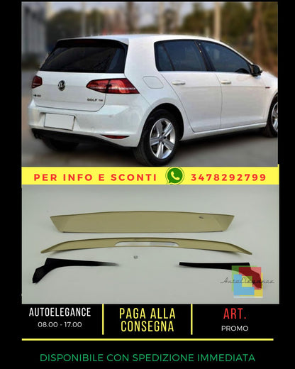 🔥SPOILER ADATTO PER VW Golf 7 3D 5D 2012-2020 Hatchback🔥