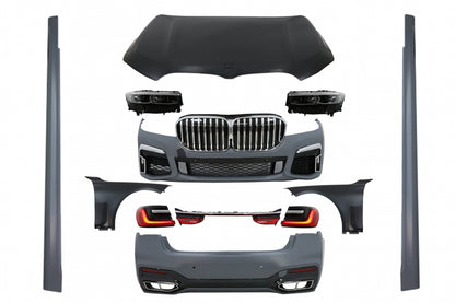 Kit carrozzeria adatto per BMW Serie 7 G12 (2015-2019) Conversione in G12 LCI 2020 Design
