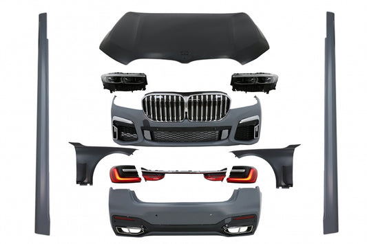 Kit carrozzeria adatto per BMW Serie 7 G12 (2015-2019) Conversione in G12 LCI 2020 Design