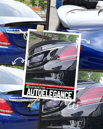 SPOILER adatto per MERCEDES CLASSE C W205 2014-2021