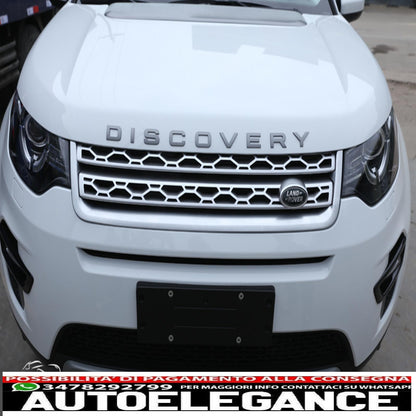 maschera telaio cromato griglia per land rover discovery sport-mostra il titolo originaletesto originalegrill chromrahmen blende für land rover discovery sport
