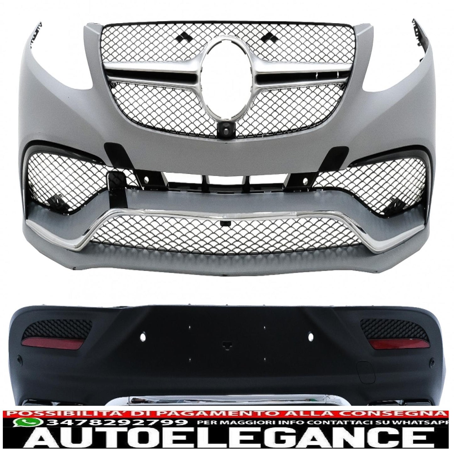 body kit suitable for mercedes gle coupe c292 (2015-up) 