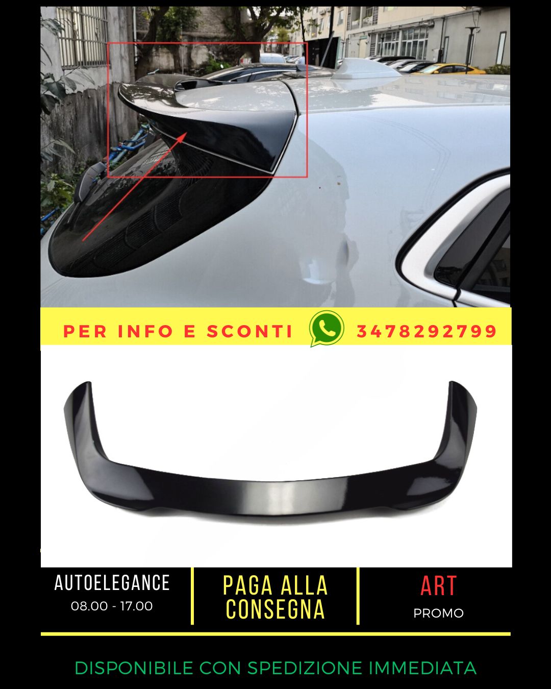 ✨Glossy black SPOILER COMPATIBLE for BMW X2 F39 2018+✨