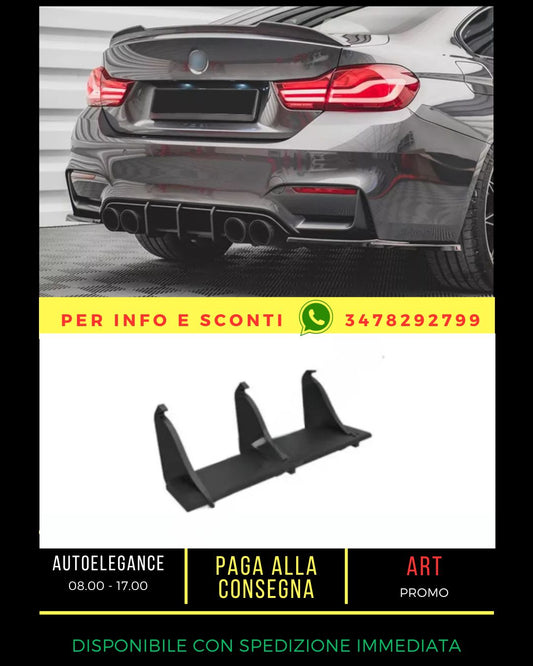 ✨DIFFUSORE ADATTO PER BMW M4 F82 F83 Sedan Cabrio 2014-2020✨