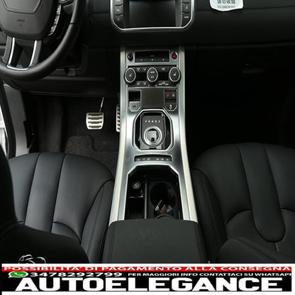 chrome frame mask center console for range rover evoque - show original titleoriginal textchromrahmen blende mittenkonsole für range rover evoque