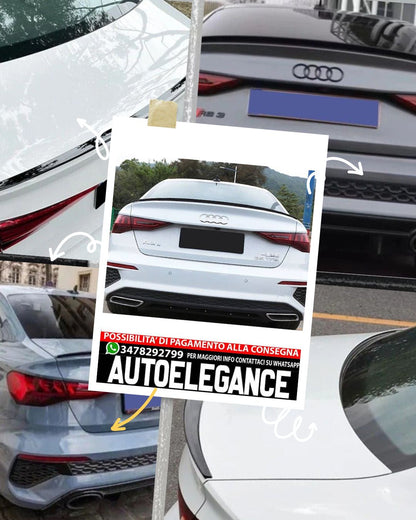 SPOILER suitable for Audi A3 8Y 2020+ Sedan