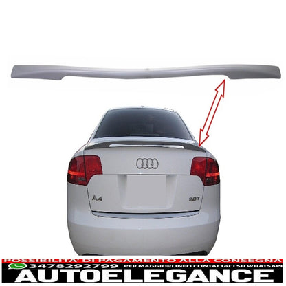 trunk spoiler suitable for audi a4 b7 (2004-2008) 