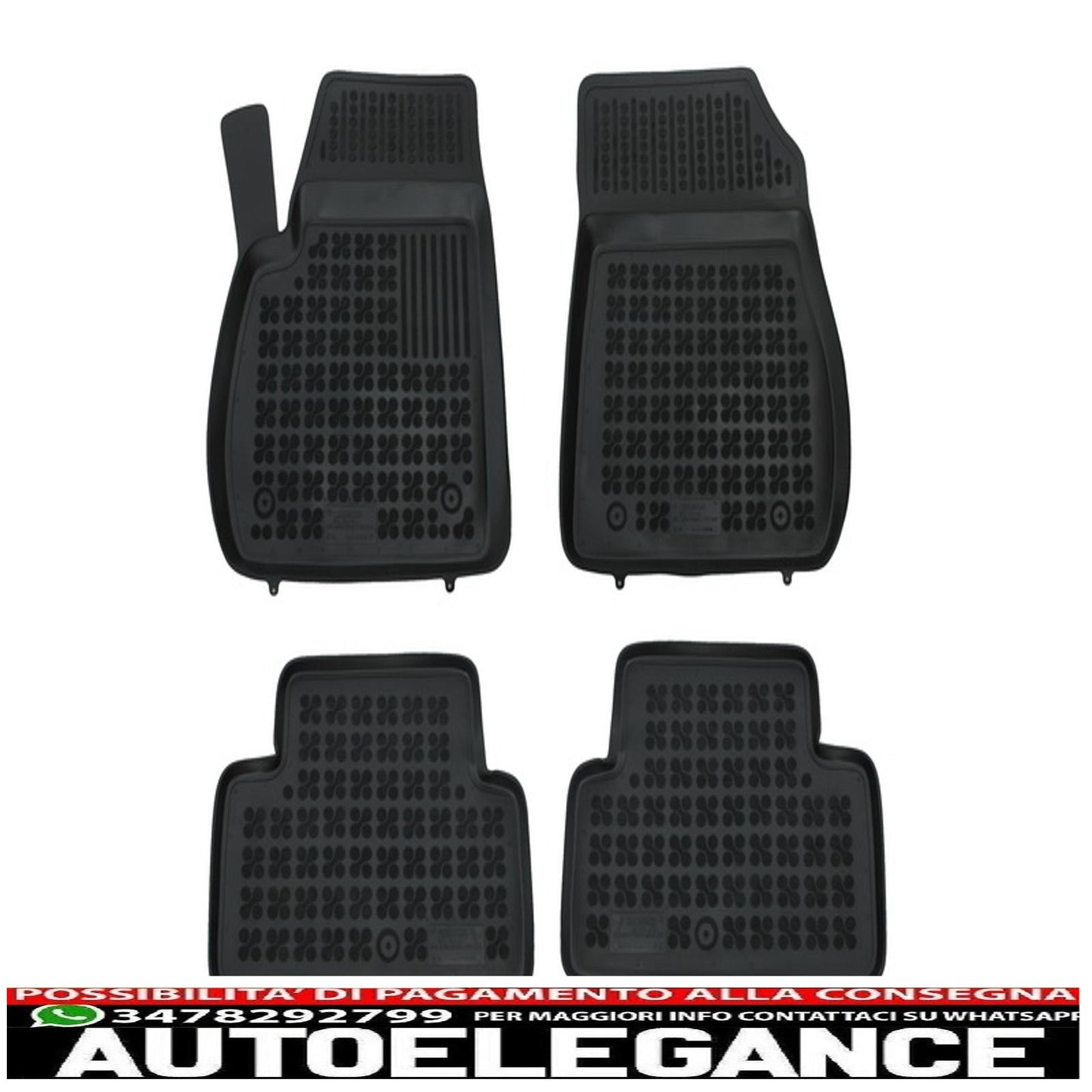 Black mat suitable for opel zafira tourer c 2012