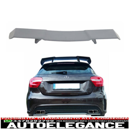 Trunk Spoiler Boot Lid Spoiler Suitable for Mercedes Benz A-Class W176 (2012-2018) Design A45