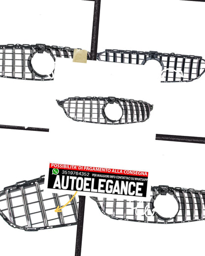 Griglia GT Panamericana adatta per fotocamera Mercedes Classe C W205 13-18