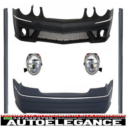 body kit suitable for mercedes w211 e-class (2002-2009) e63 design
