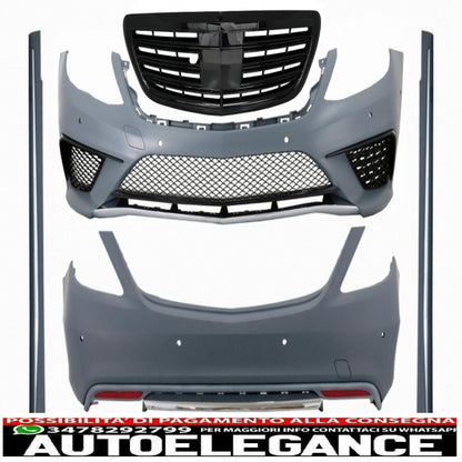 complete body kit suitable for mercedes s class w222 (2013-06.2017) design s63