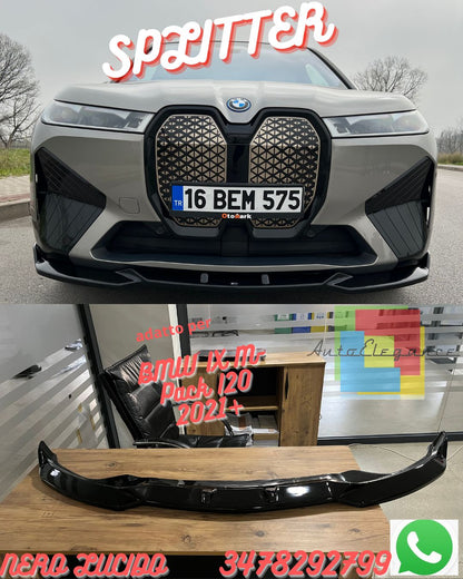 Front Splitter BMW IX M-Pack I20 2021+ With TÜV ABE 