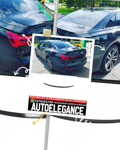SPOILER adatto per AUDI A6 C8 Sedan 2018+