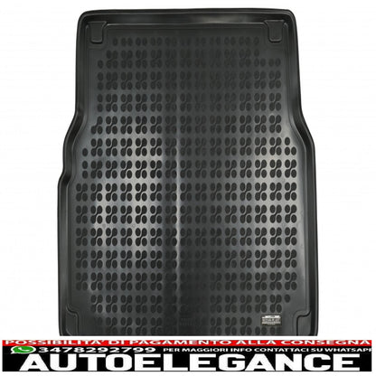 Black rubber trunk mat suitable for mercedes c class s205 t model / estate (2014-up)