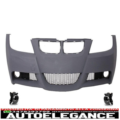 paraurti anteriore adatto per bmw serie 3 e90 e91 berlina touring (2004-2008)