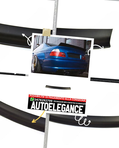 SPOILER adatto per BMW 3 E46 1998-2005 Coupe