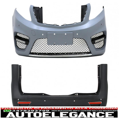 Complete body kit suitable for mercedes v-class w447 (2014-2019) 