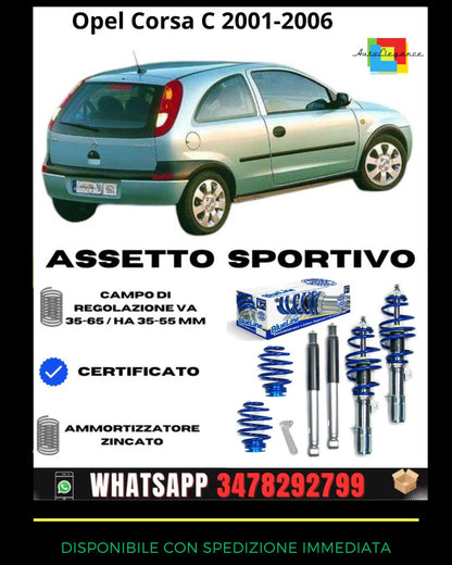 🔥Assetto sportivo ADATTO PER Opel Corsa C 2001-2006🔥