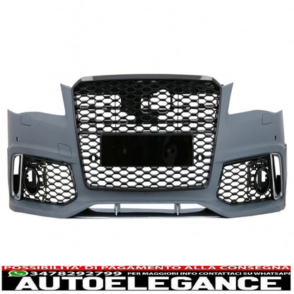 Paraurti anteriore adatto per audi a8 d4 4h (2010-2013) rs design