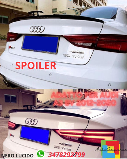 SPOILER ADATTO PER ✨AUDI A3 8V Sedan 2012-2020✨