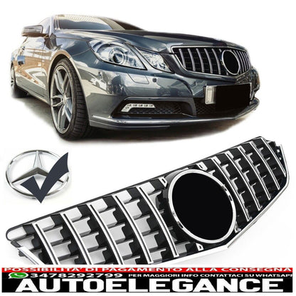 Panamericana GT Sport Radiator Grille Fits Mercedes W207 09-13 + Star 
