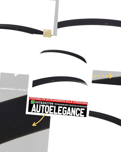 SPOILER CAP AUDI adatto per S1 8X HATCHBACK (2014-2018)