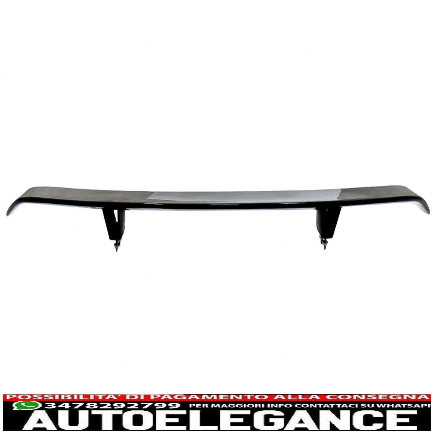 Trunk Spoiler Suitable for Mercedes Cla Coupe C118 (2019-up) Aerodynamic Package Piano Black 