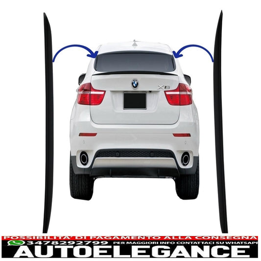Spoiler posteriore per baule adatto per bmw x6 e71 e72 (2008-2014) design performante