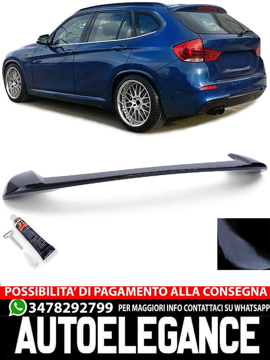 Spoiler Posteriore Sportivo Performance Nero Lucido adatto per BMW X1 E84 09-15