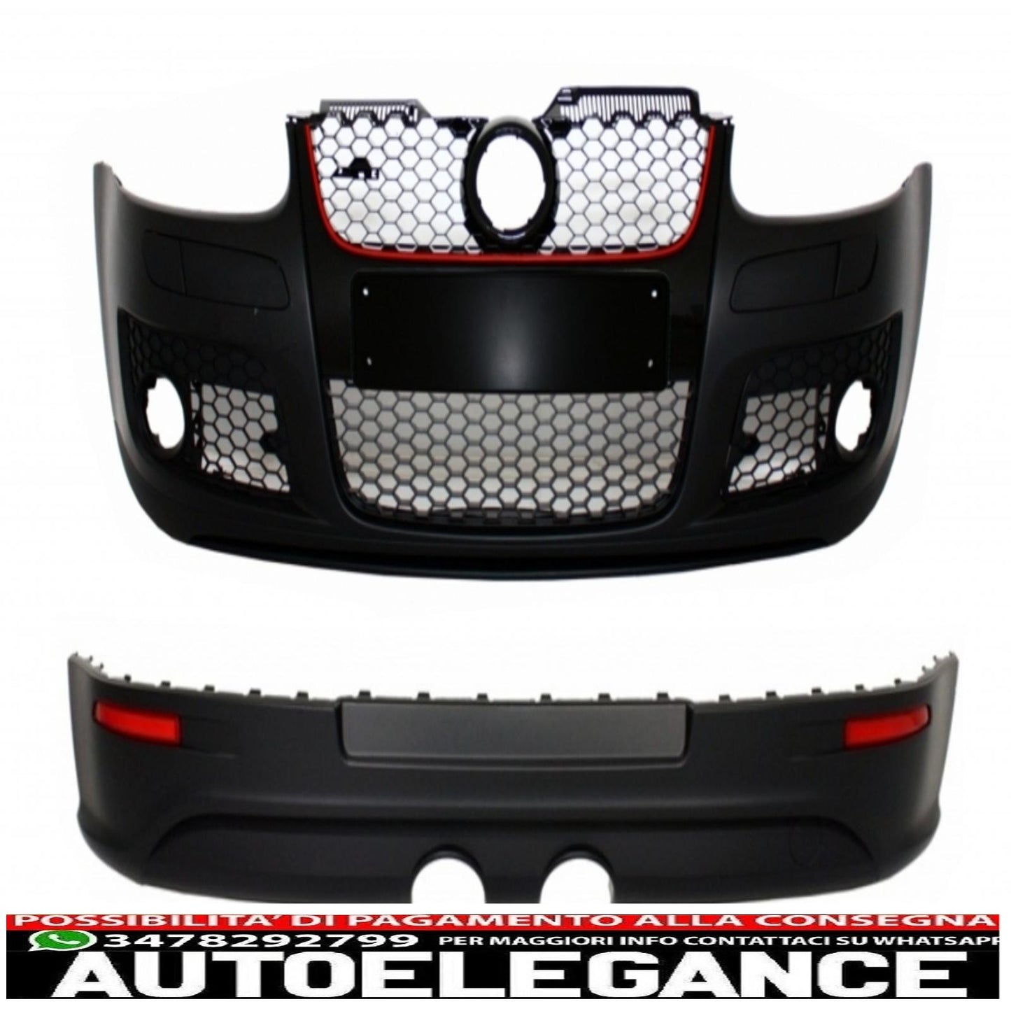 body kit suitable for vw golf mk 5 v golf 5 (2003-2007) gti r32 design 
