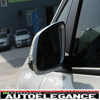 telaio specchio telaio cromato pannello per bmw x1 f48-mostra il titolo originaletesto originalespiegelrahmen chromrahmen  blende für bmw x1 f48