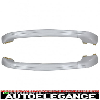 Roof rails suitable for bmw x6 e71 e72 (2008-2015) silver 