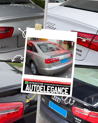 SPOILER adatto per AUDI A6 C7 Sedan 2011-2018