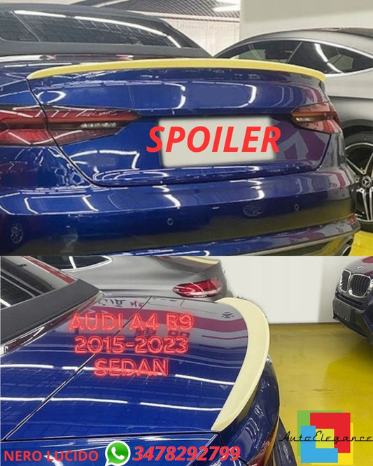 ✨✨GLOSSY BLACK SPOILER SUITABLE FOR Audi A5 F5 3D 2016+ Coupe Cabrion✨✨