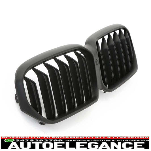 adatto per bmw serie 5 g30 g31 lci sport griglia radiatore doppia barra nero opaco-mostra il titolo originaletesto originalepasst für bmw 5er g30 g31 lci sport kühlergrill doppelsteg matt schwarz AUTOELEGANCERICAMBI