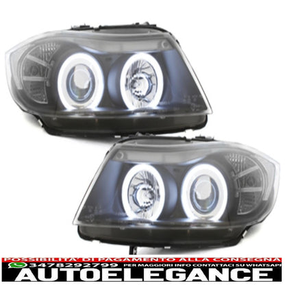 headlights suitable for bmw e90/e91 3er_2 ccfl halo rims_black 