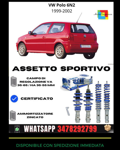 🔥Assetto sportivo ADATTO PER VW Polo 6N2 1999-2002🔥