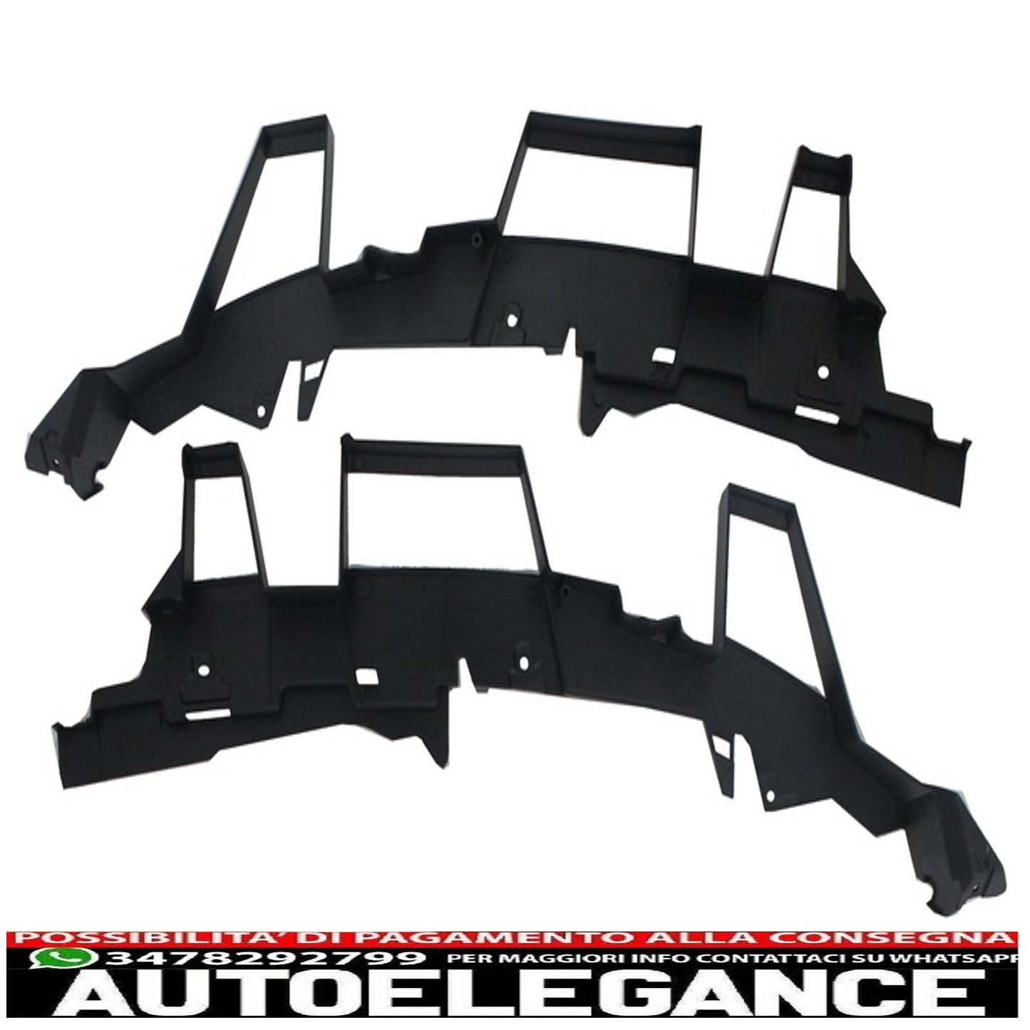 Pannello di supporto interno paraurti anteriore fari led drl staffa adatto per Land Range Rover Sport L320 (2005-2013)